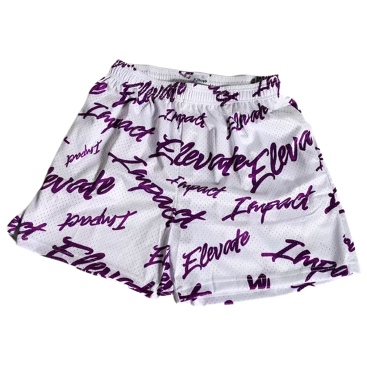 "EI" SHORTS - "FROST BERRY"