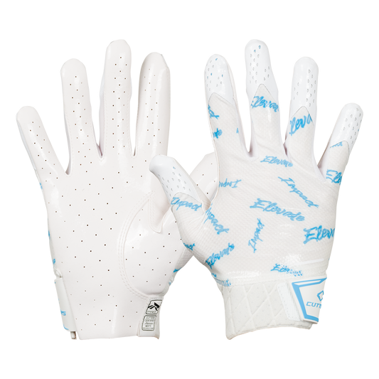 WHITE/BLUE "ELEVATE" REV PRO 5.0 LIMITED-EDITION GLOVES